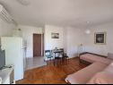 Apartementen Rising Sun A1(2+2), A2(2+2), A3(2+2) Vir - Riviera Zadar  - Appartement - A1(2+2): woonkamer