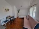 Apartementen Rising Sun A1(2+2), A2(2+2), A3(2+2) Vir - Riviera Zadar  - Appartement - A2(2+2): woonkamer