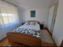 Apartementen Rising Sun A1(2+2), A2(2+2), A3(2+2) Vir - Riviera Zadar  - Appartement - A2(2+2): slaapkamer