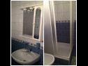 Apartementen Tihana - 200 m from sea: A1(4+1) Vir - Riviera Zadar  - Appartement - A1(4+1): badkamer met toilet