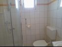 Apartementen Vanja - terrace & BBQ A1(4+2), A2(4+1) Vir - Riviera Zadar  - Appartement - A1(4+2): badkamer met toilet