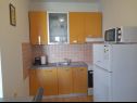 Apartementen Vanja - terrace & BBQ A1(4+2), A2(4+1) Vir - Riviera Zadar  - Appartement - A2(4+1): keuken
