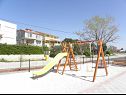 Apartementen Mladen - family friendly & amazing location: A1(5), A2(2), A3(3+1) Vrsi - Riviera Zadar  - speeltuin