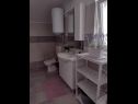 Apartementen Franka - 70 m from sea: A1(6) Zadar - Riviera Zadar  - Appartement - A1(6): badkamer met toilet