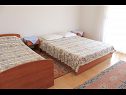 Apartementen en kamers Jagoda - comfy and cozy : A1 Lijevi (3+2), A2 Desni (3+2), R1(4) Zadar - Riviera Zadar  - Appartement - A2 Desni (3+2): slaapkamer