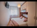 Apartementen Inga A1(4+1) Zadar - Riviera Zadar  - Appartement - A1(4+1): slaapkamer