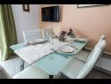 Apartementen Suza - relaxing & beautiful: A1(2+2), A2(4+2) Zadar - Riviera Zadar  - Appartement - A2(4+2): eetkamer