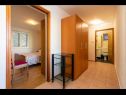 Apartementen Mir - family apartments with garden terrace A1(4), A2(2) Zaton (Zadar) - Riviera Zadar  - Appartement - A1(4): gang