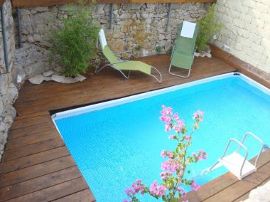 Vakantiehuizen Masa - with pool: H(6+1) Milna (Brac) - Eiland Brac  - Kroatië 