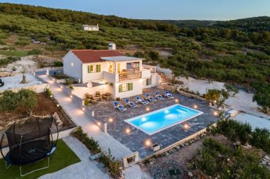 Vakantiehuizen Margita - luxury with private pool: H(6) Splitska - Eiland Brac  - Kroatië 