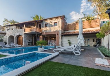 Vakantiehuizen Leonarda - luxury stone house: H(6+1) Tribalj - Riviera Crikvenica  - Kroatië 