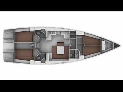 Zeilboot - Bavaria Cruiser 45 (CBM Realtime) - Dubrovnik - Riviera Dubrovnik  - Kroatië 