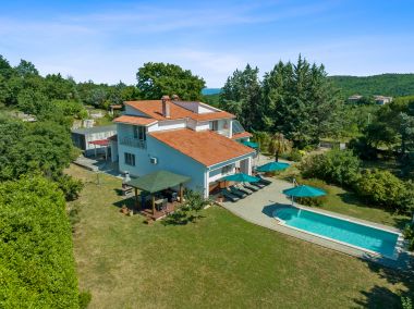 Vakantiehuizen Martina - large luxury villa: H(8+2) Labin - Istrië  - Kroatië 