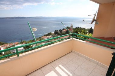 Apartementen Up - amazing sea view: A1(2) Brela - Riviera Makarska 