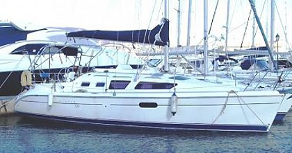Zeilboot - Hunter 326 (code:PLA 584) - Makarska - Riviera Makarska  - Kroatië 