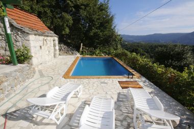 Vakantiehuizen Mario - with pool: H(6+2) Gata - Riviera Omis  - Kroatië 