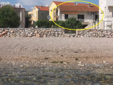 Apartementen Mira - 20 m from pebble beach: A1(4+1), A2(4) Zaboric - Riviera Sibenik 