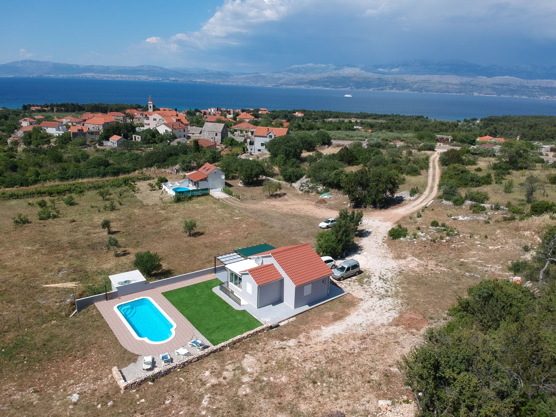Vakantiehuizen Nane Garden - house with pool : H(4+1) Mirca - Eiland Brac  - Kroatië 