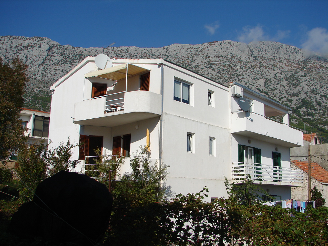Apartementen Durda1 - 50 m from beach: A1(2+2), B2(2+2), C3(2+1) Igrane - Riviera Makarska 